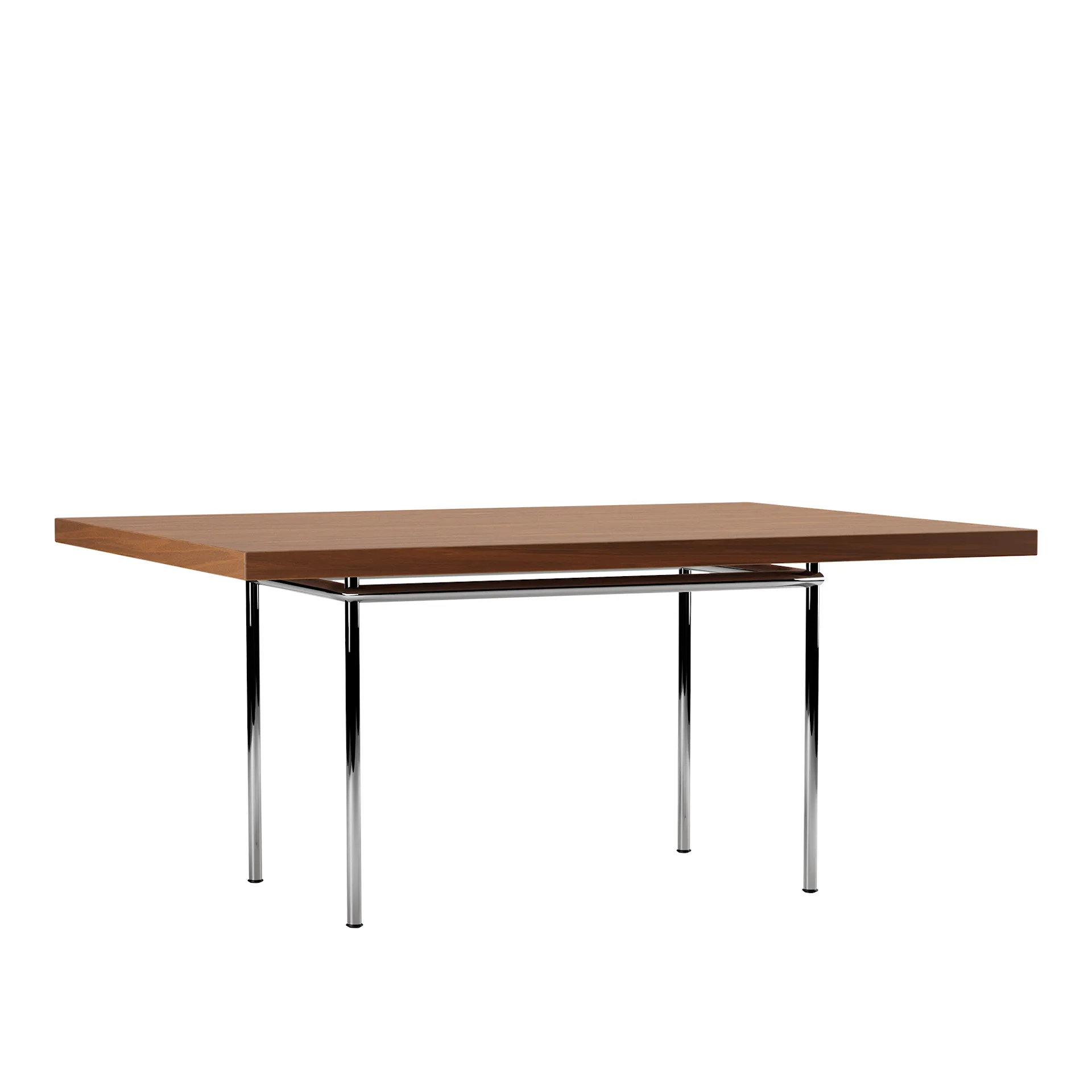 LC12 La Roche tafel Chrome Steel Base 120 X 80 cm - Cassina - NO GA