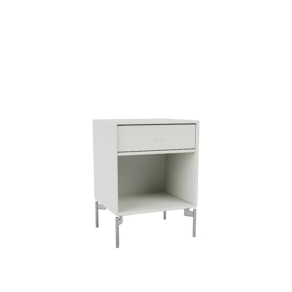 Dream Nightstand - Nordic / Matt Chrome Legs