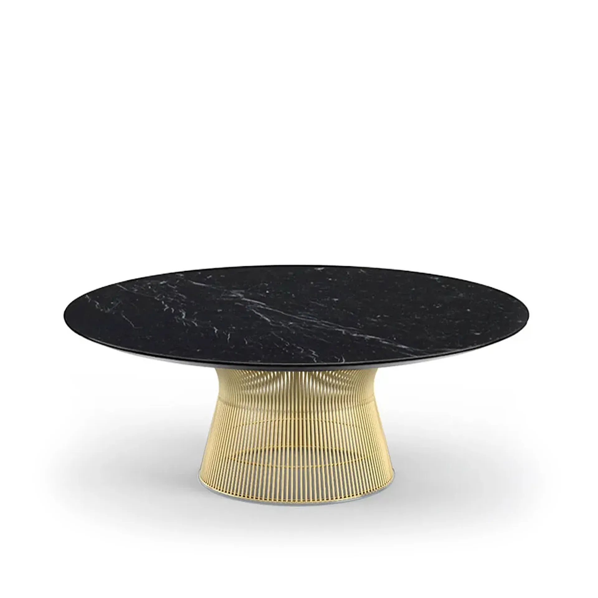 Platner Coffee Table Ø 92 cm 18K Gold - Knoll - Warren Platner - NO GA