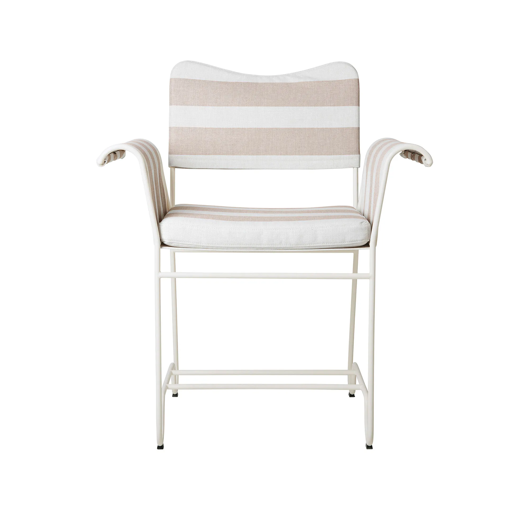 Tropique Outdoor Dining Chair White - 1