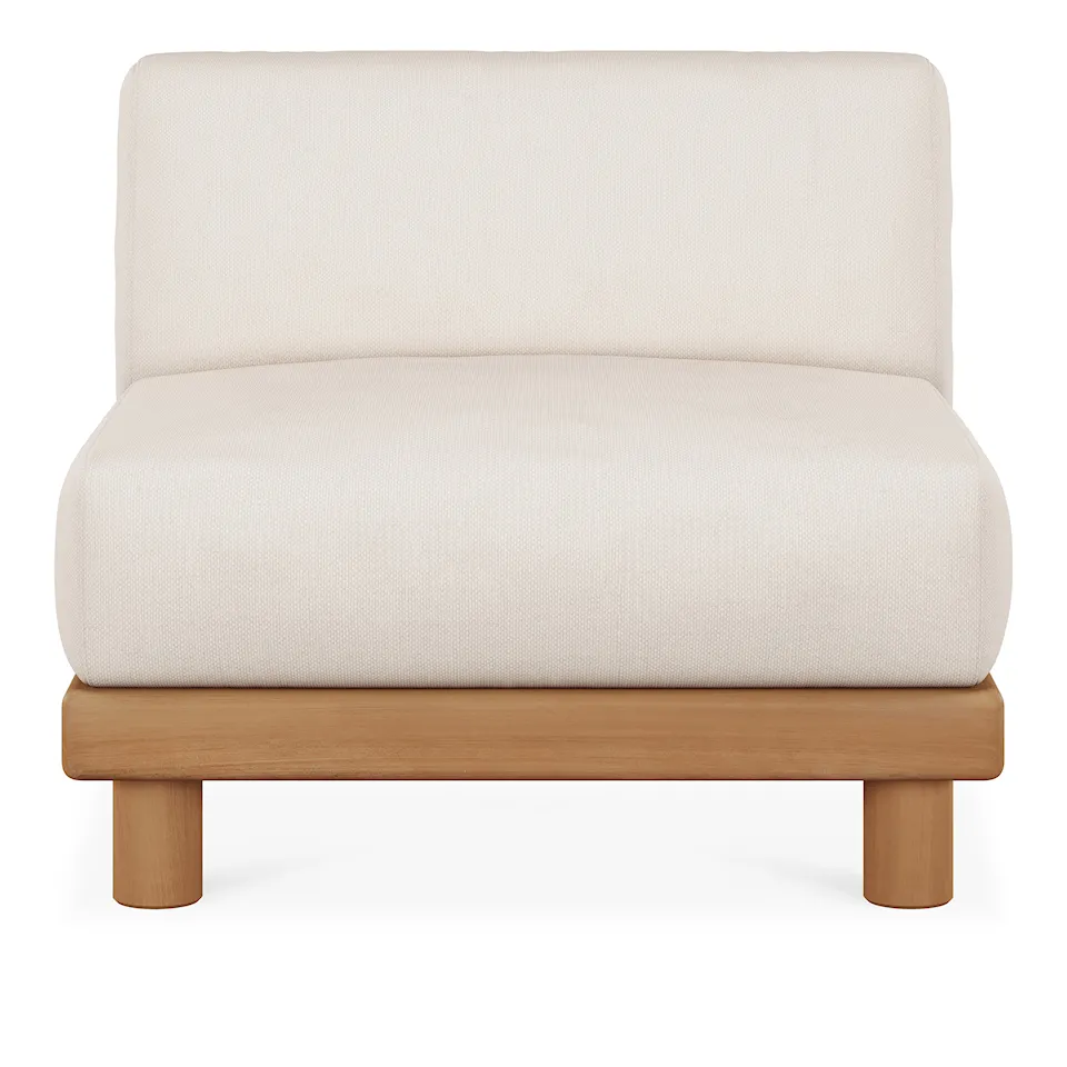 Monocle midtermodul udendørs sofa