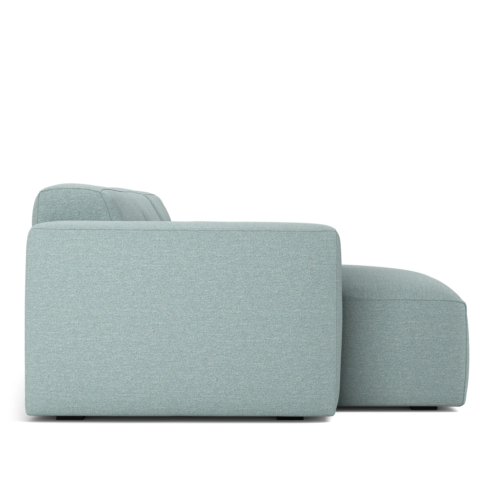Brick 3-Seater Chaise Lounge Open End Right - 3