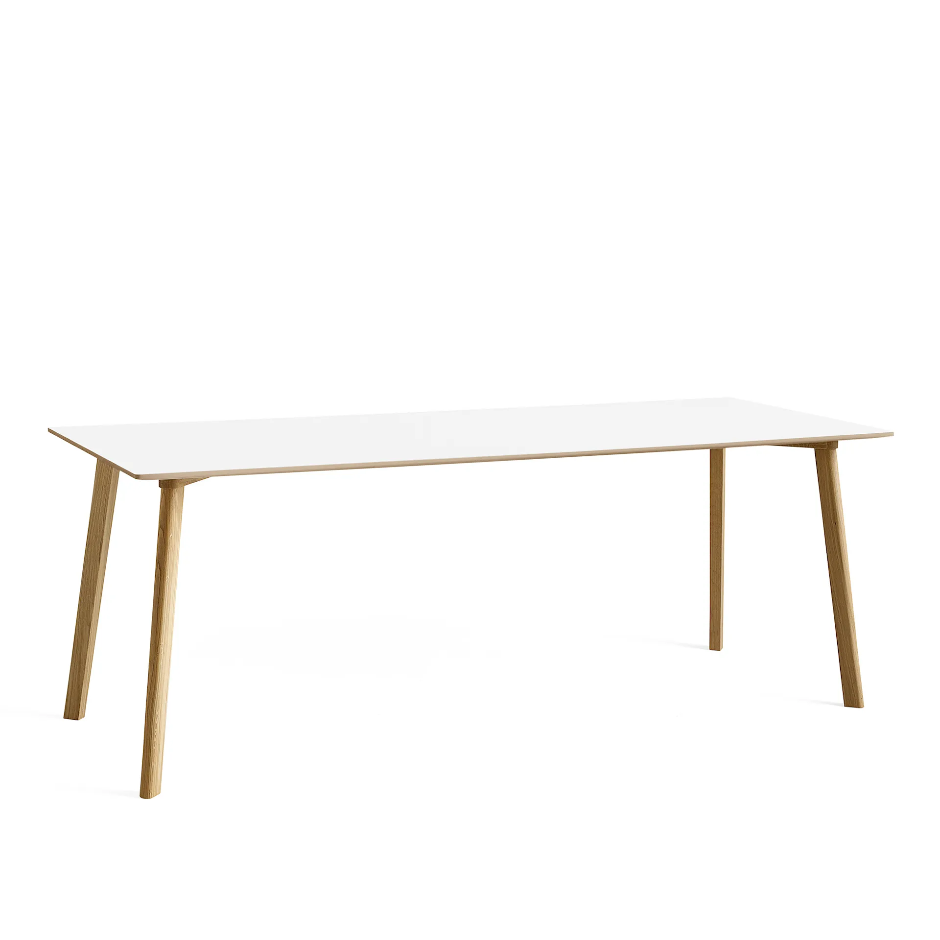 CPH Deux 210 2.0 Table 200 cm Pearl White Laminate - HAY - Ronan & Erwan Bouroullec - NO GA