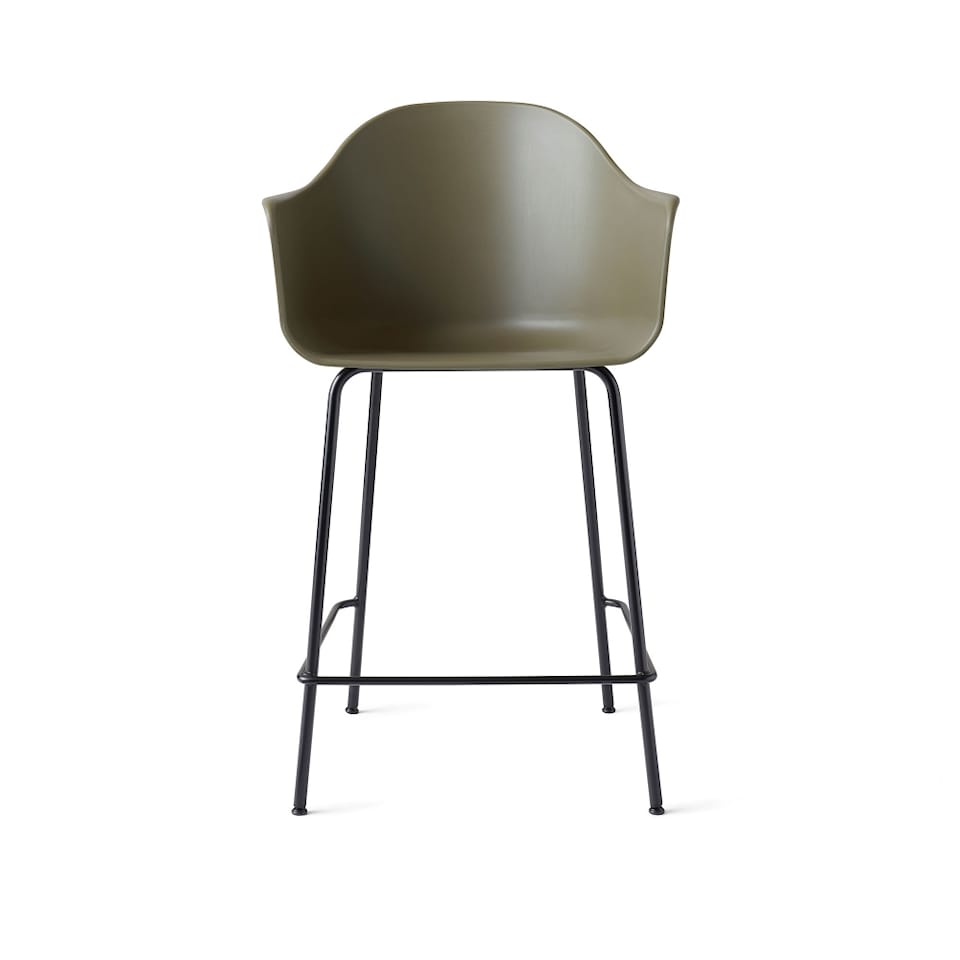 Harbour Counter Chair - Steel Black