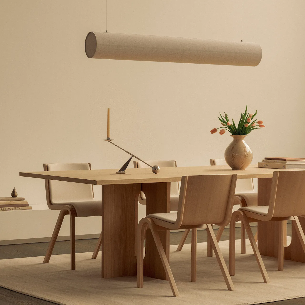 Hashira linear pendant lamp