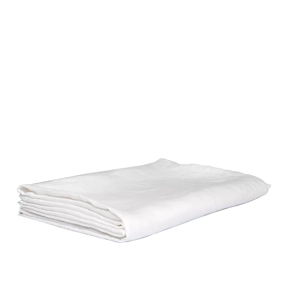 Lino Flat Sheet White