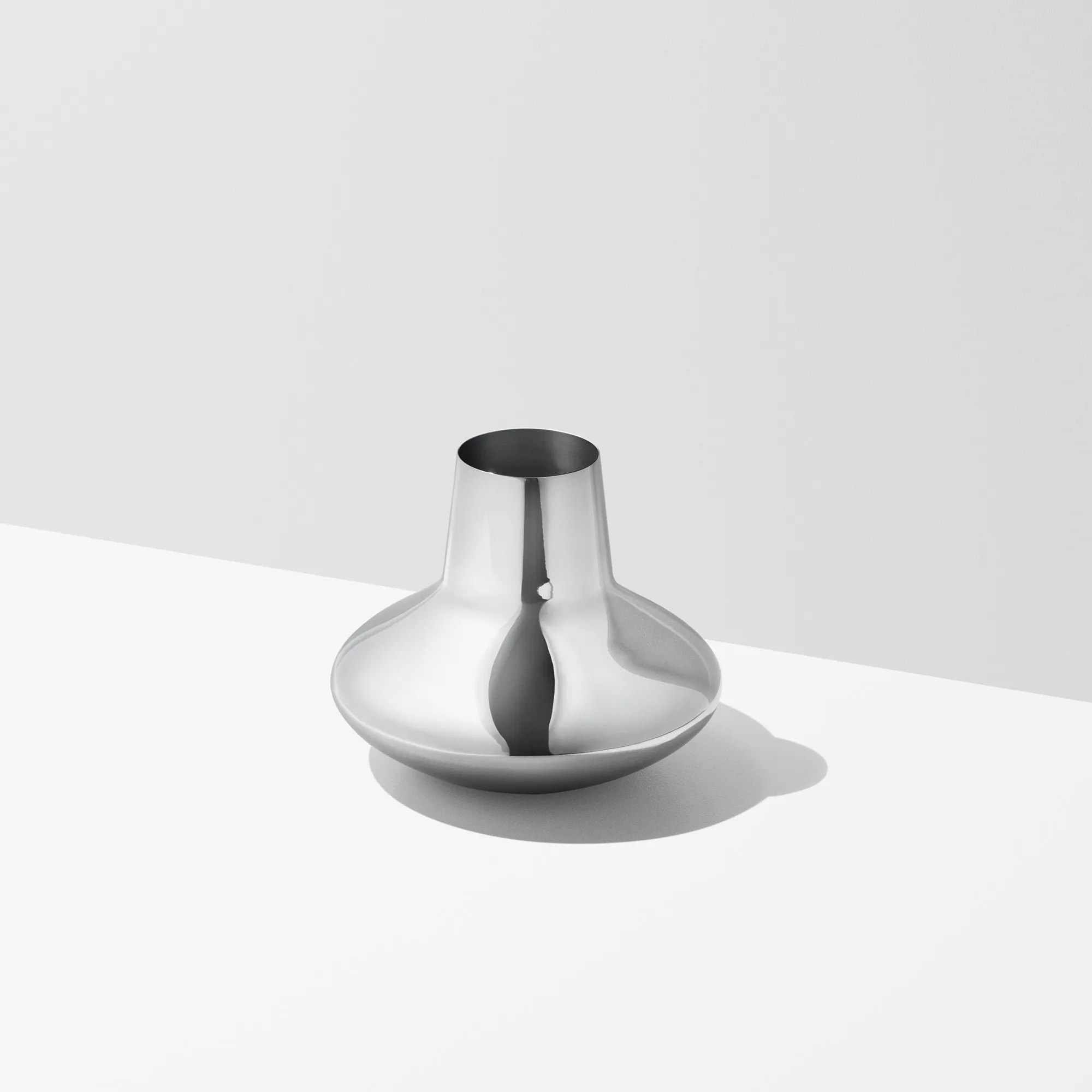 Henning Koppel vase i rustfrit stål - 6