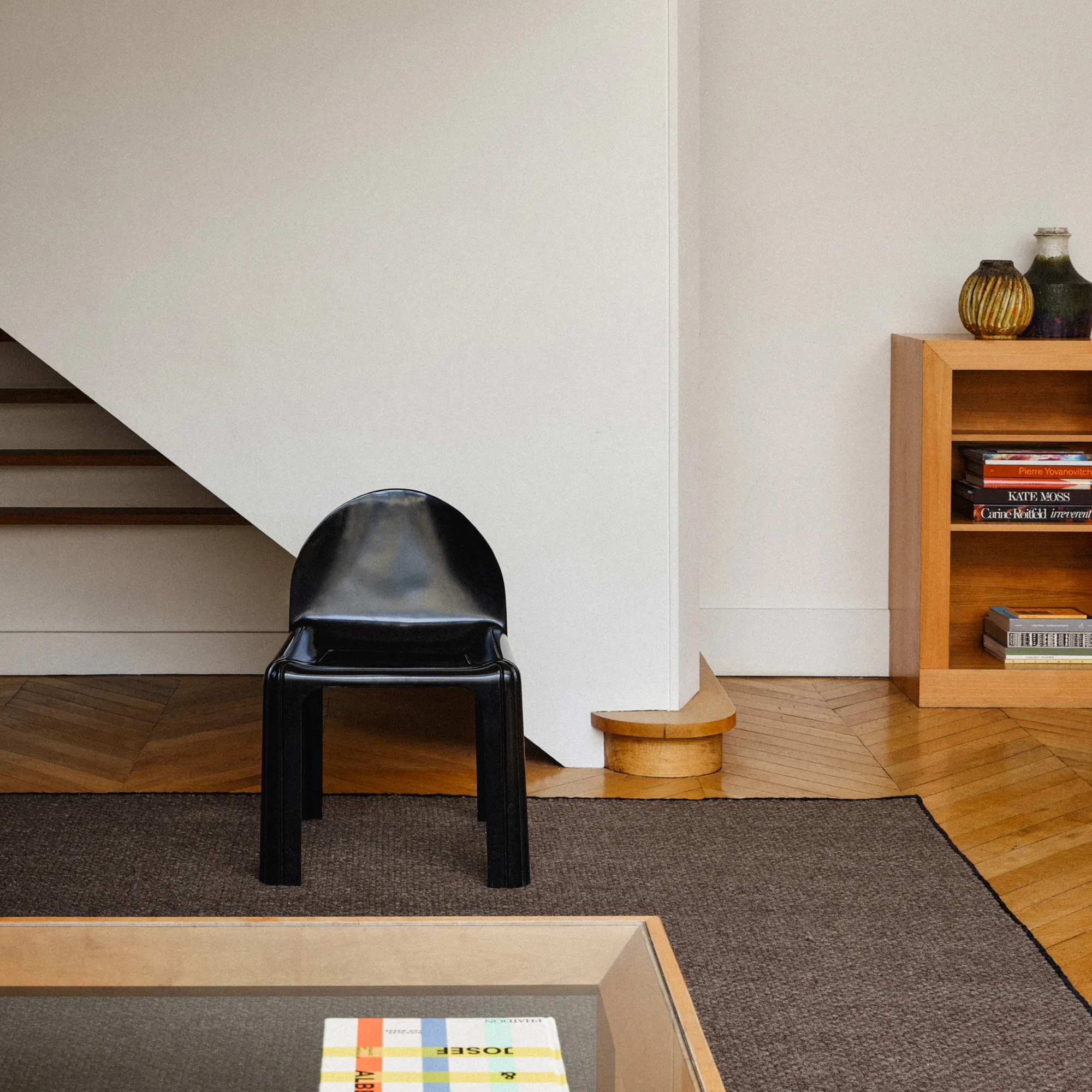 Zero Basket Brown Wool Rug - 6