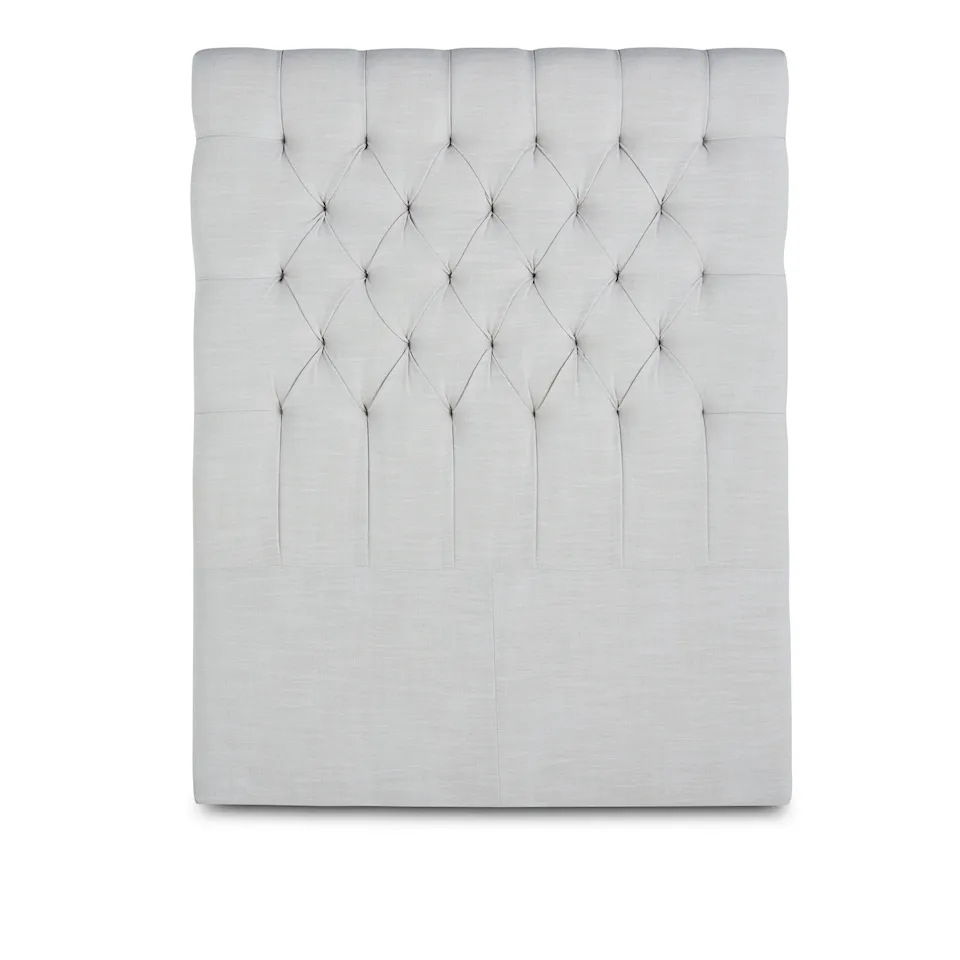 Paula Headboard Linen Ivory