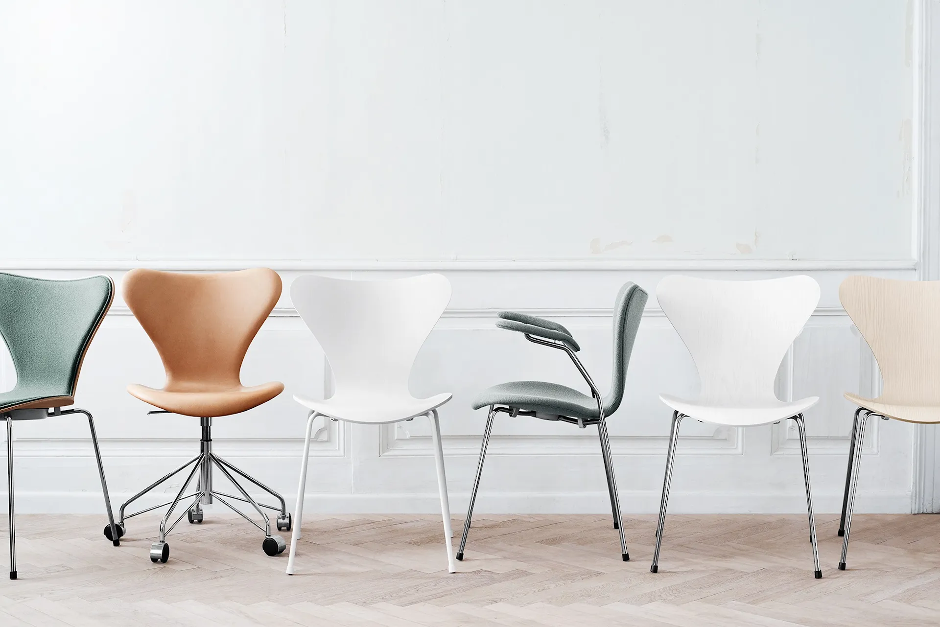 3107 Serie 7 - Fuldt polstret - Fritz Hansen - Arne Jacobsen - NO GA