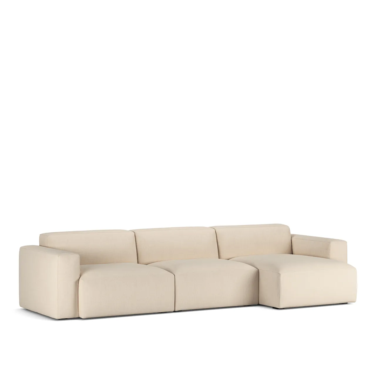 Brick 3-Seater Chaise Lounge Right