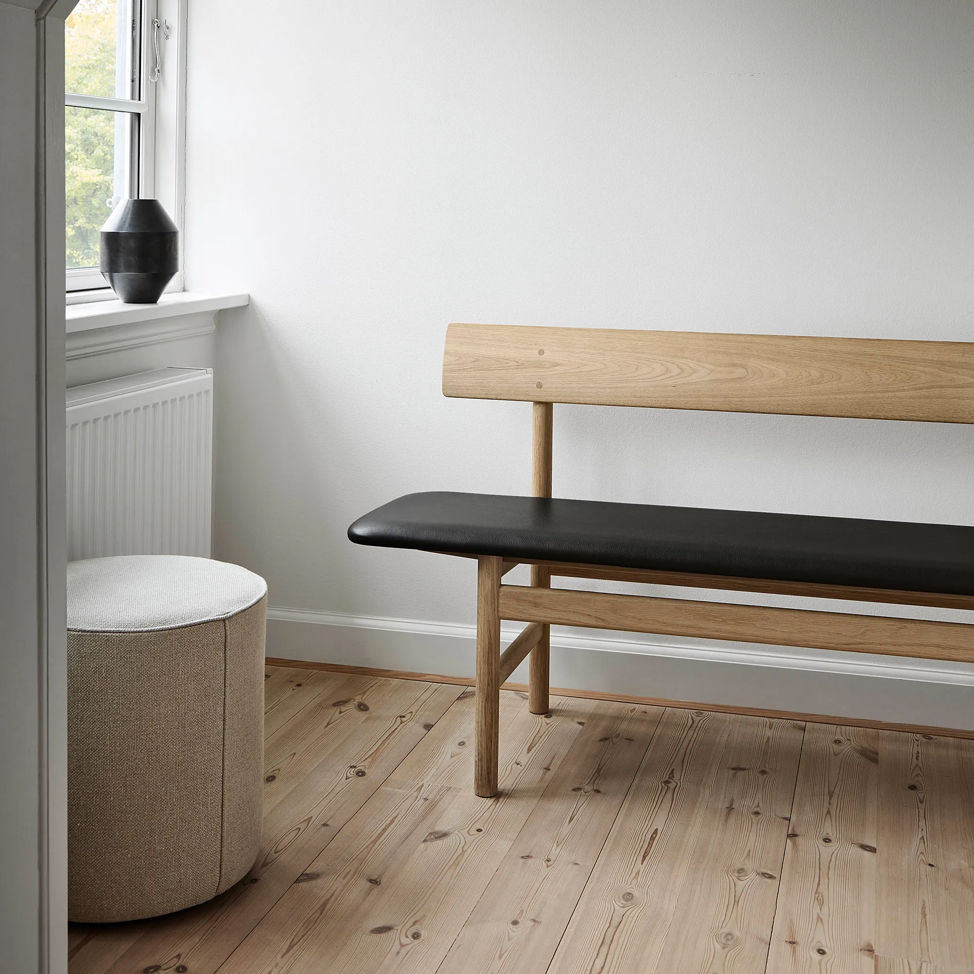 Mogensen 3171 Bench Soaped Oak - 2
