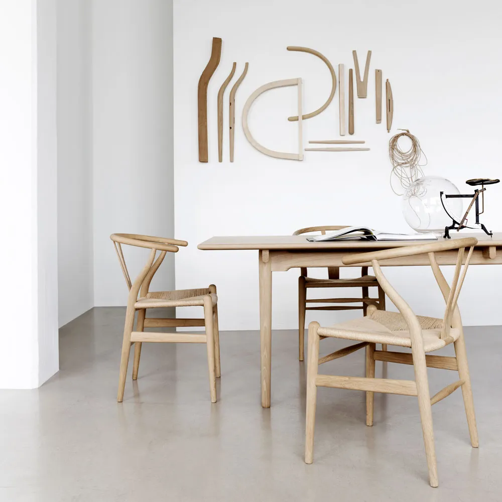CH24 Wishbone Chair Walnut/Natural Cord - 8