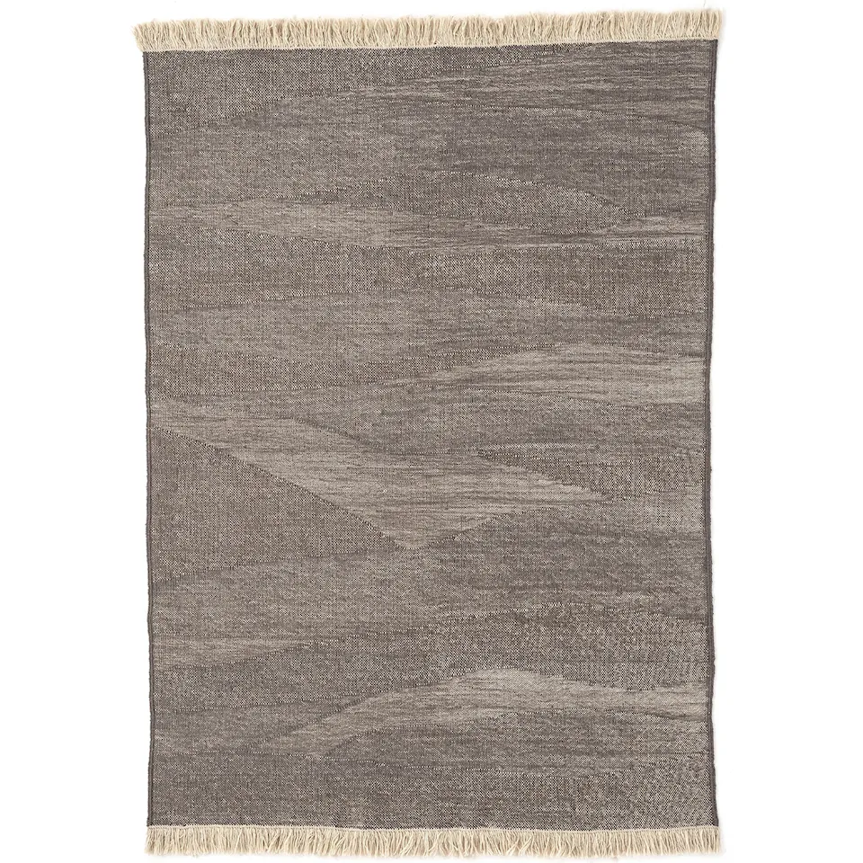 Telares wool rug Fog