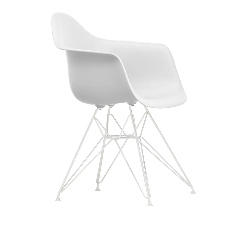 Eames RE Plastic Armchair DAR White