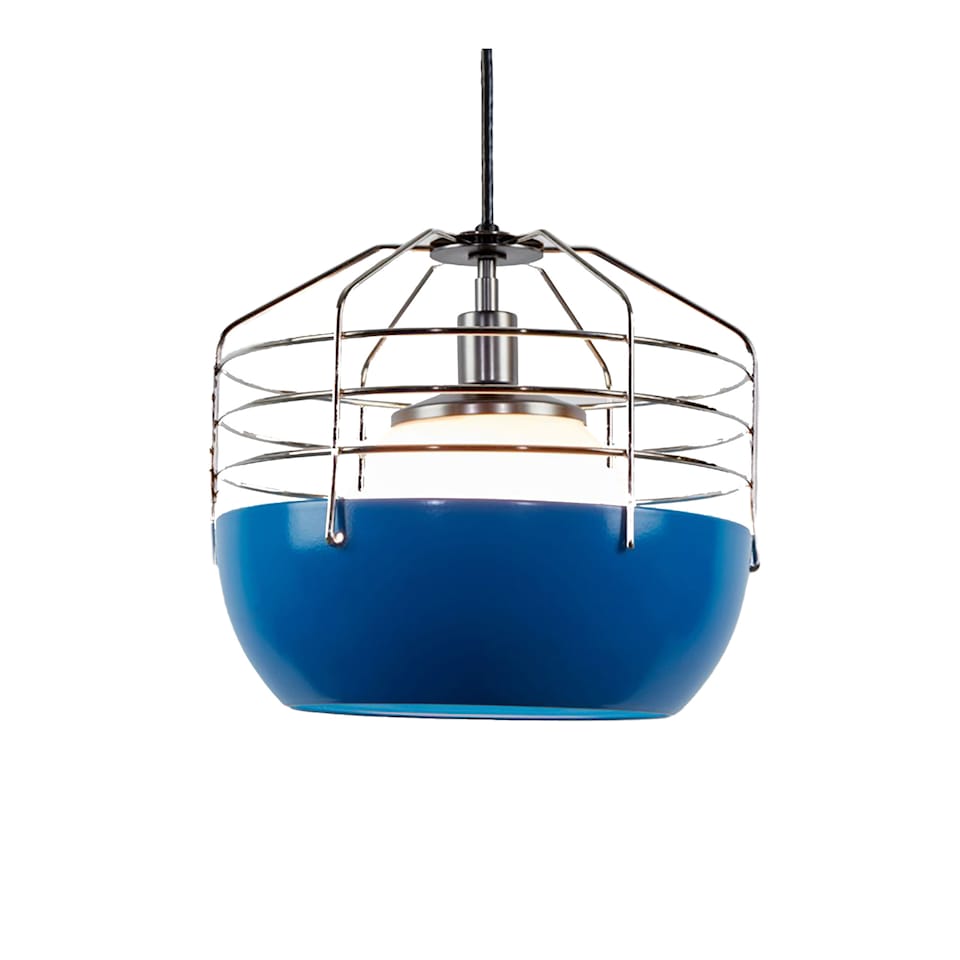 Bluff City Pendant 14 inches Blue / Nickel
