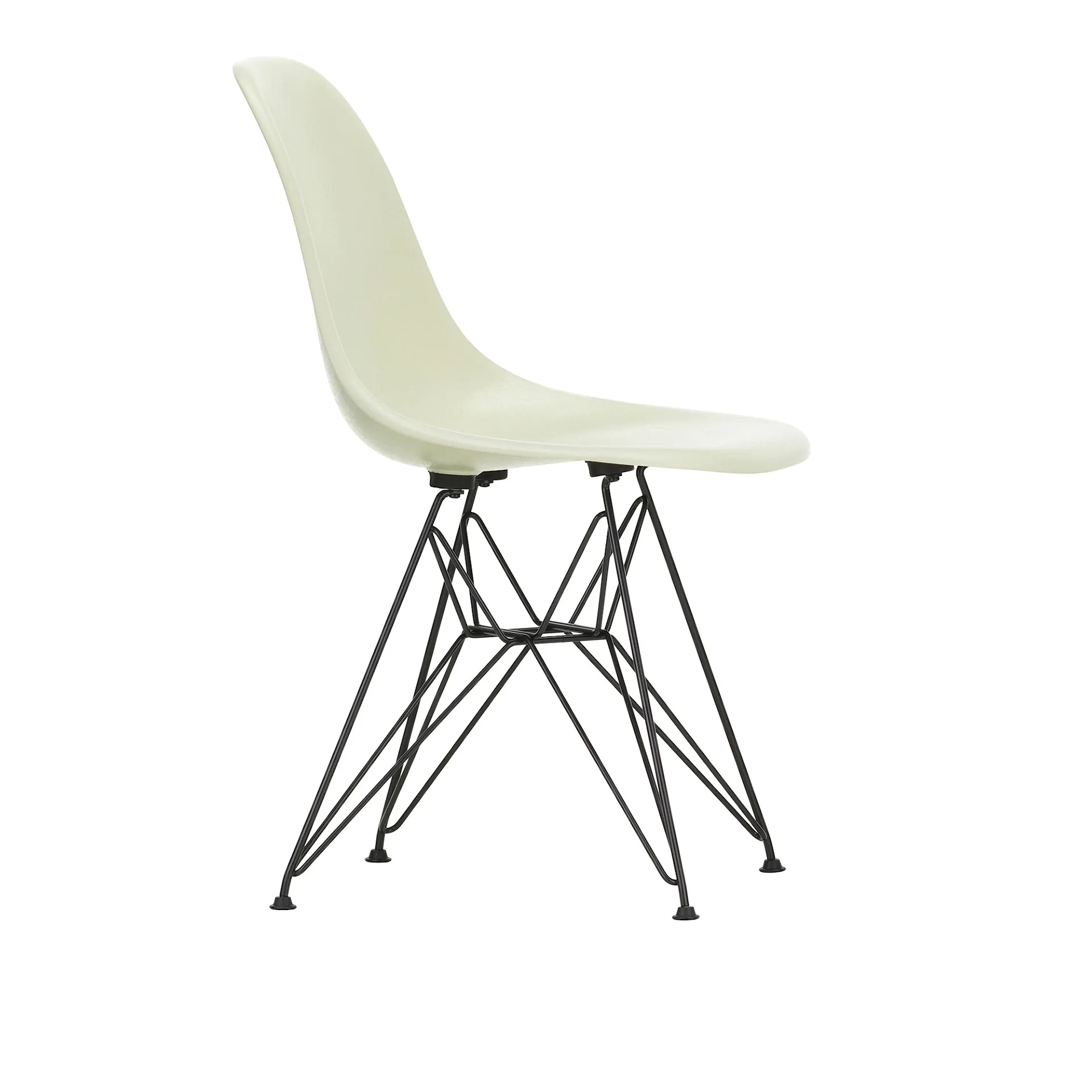 Eames Fiberglass Chair DSR Basic Dark - Vitra - Charles & Ray Eames - NO GA