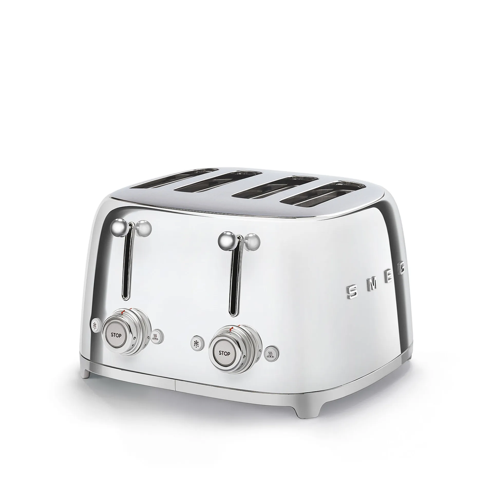 Smeg 4 Slot Toaster Chrome - Smeg - NO GA