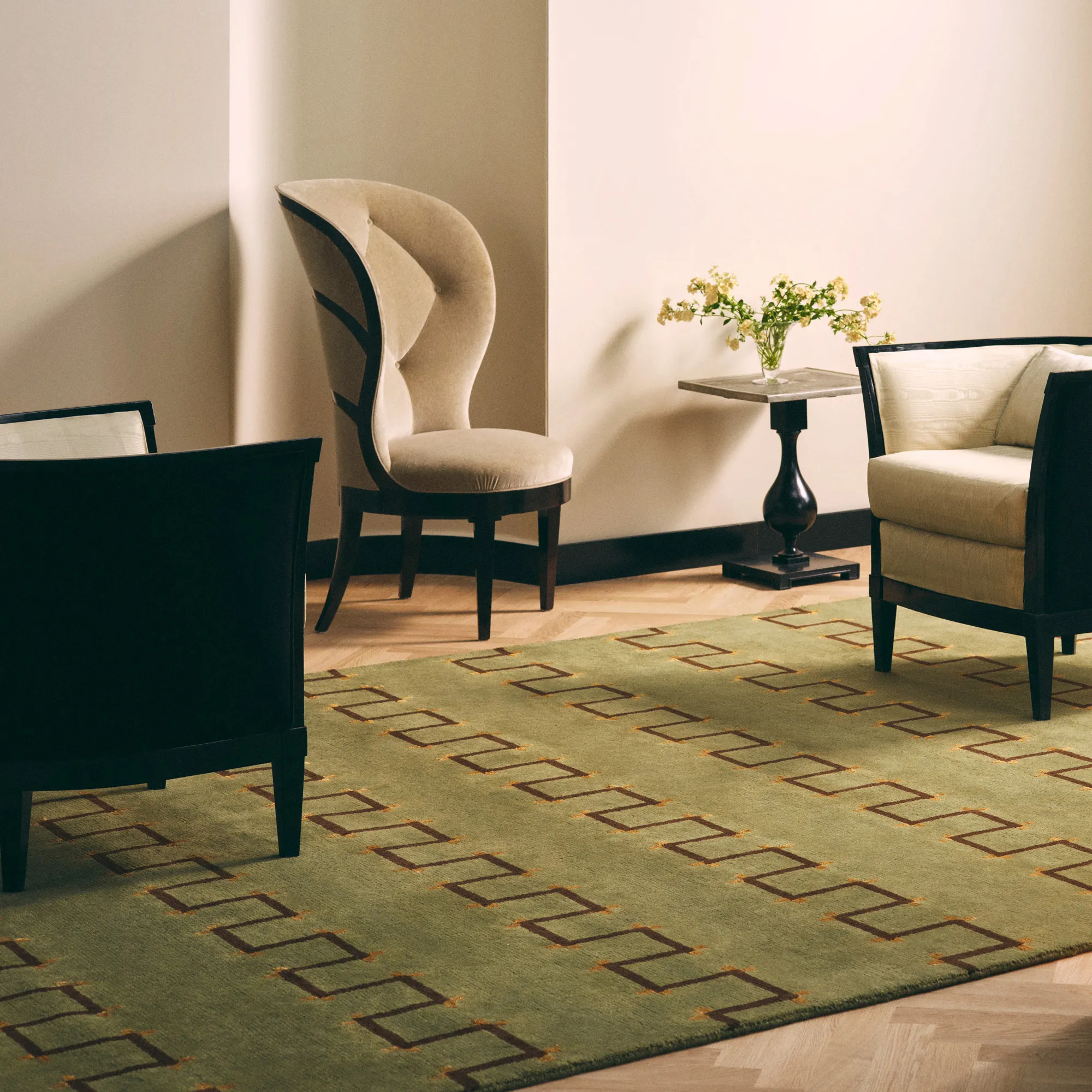 Matches Moss Wool Rug - 4