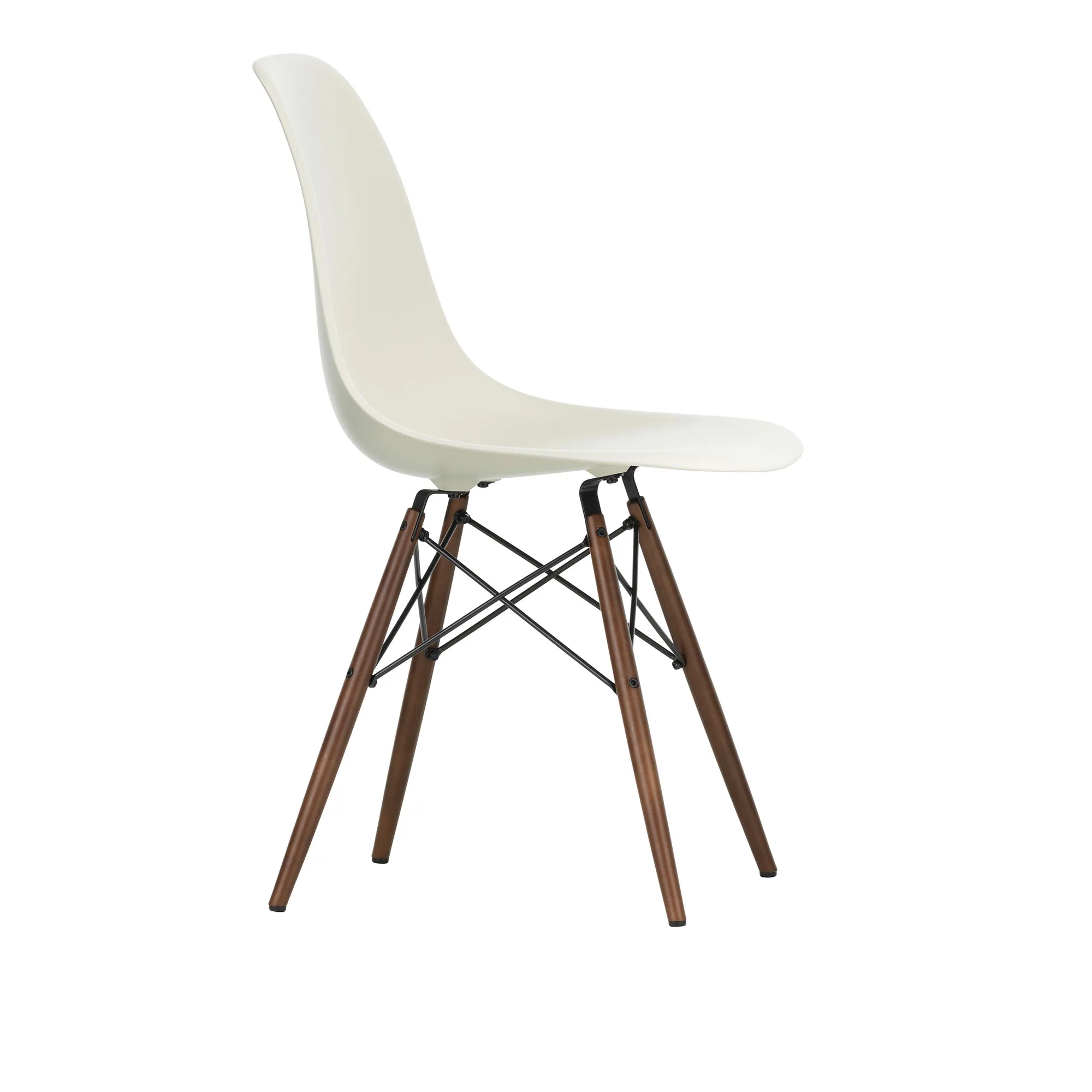 Eames RE Plastic Chair DSW Dark Maple - 1
