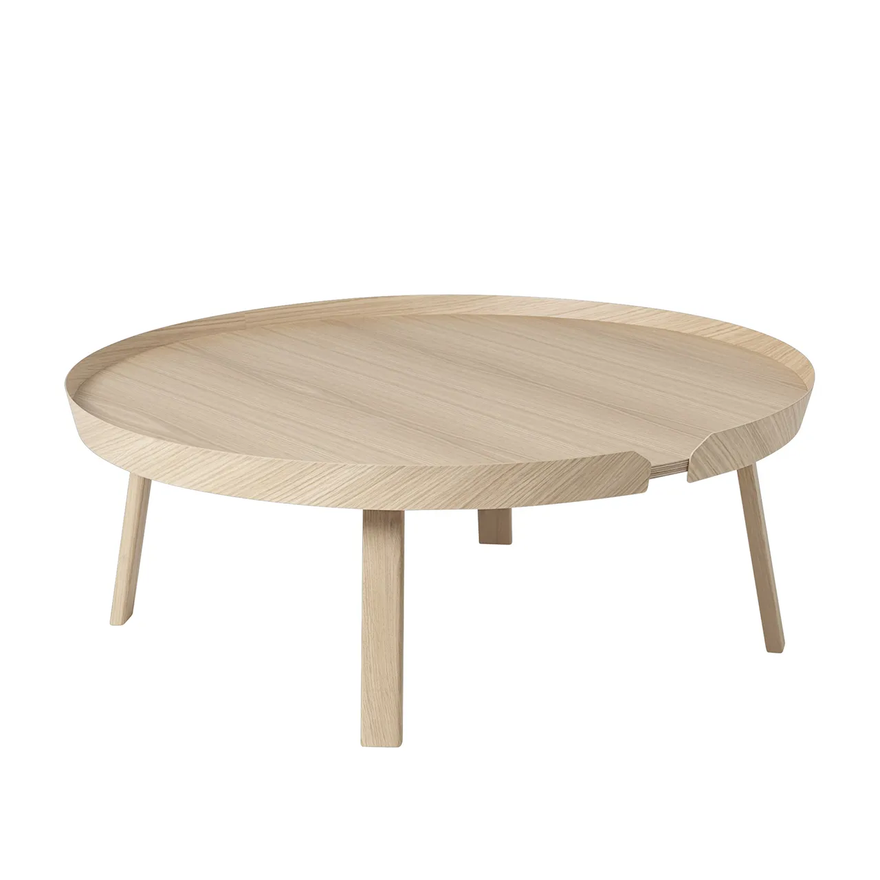 Around Coffee Table - XL, Finish - White