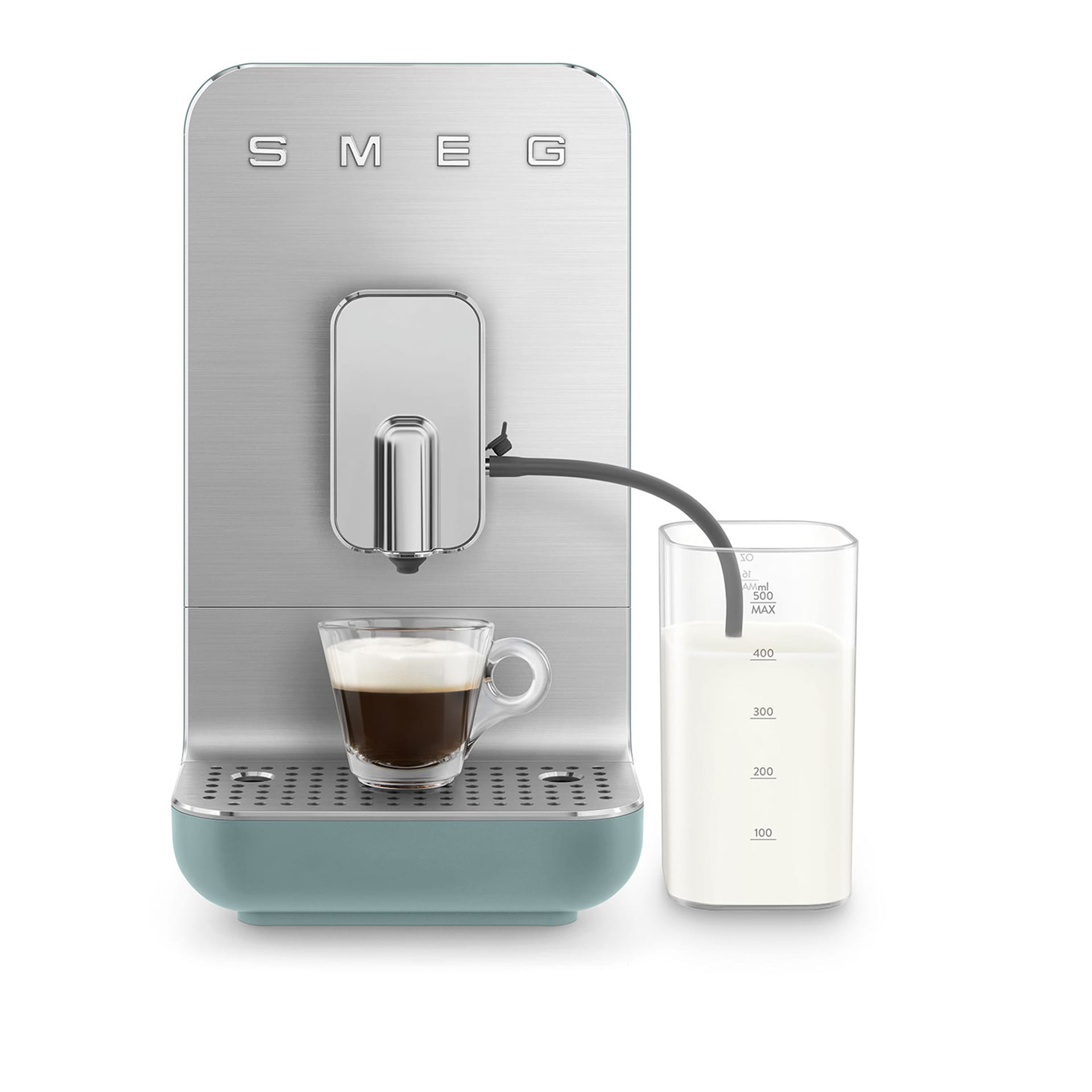 Smeg Automatic Coffee Machine With Milk System Emerald Green - Smeg - NO GA