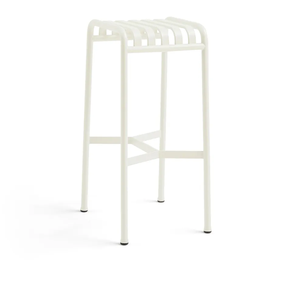 Palissade bar stool - Cream White