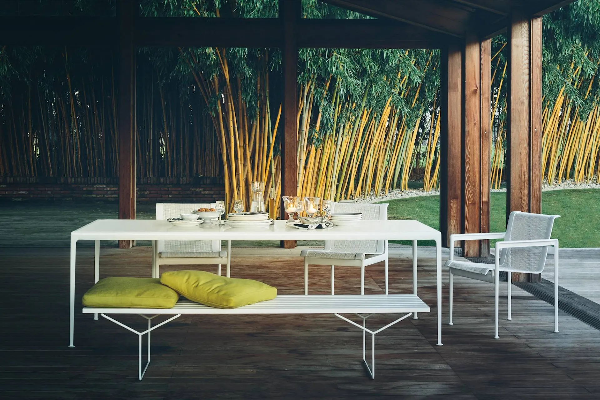 Bertoia Bench For Outdoor - Knoll - Harry Bertoia - NO GA