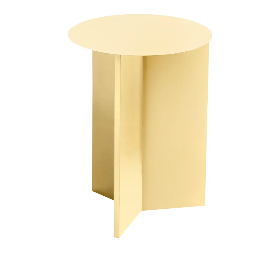 Slit Coffee Table Round High