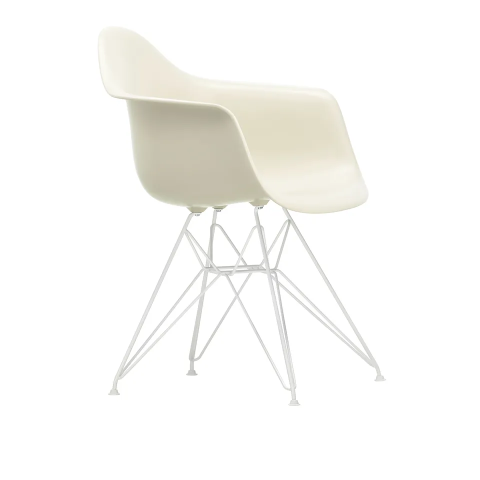 Eames RE Plastic Armchair DAR spisestuestol White
