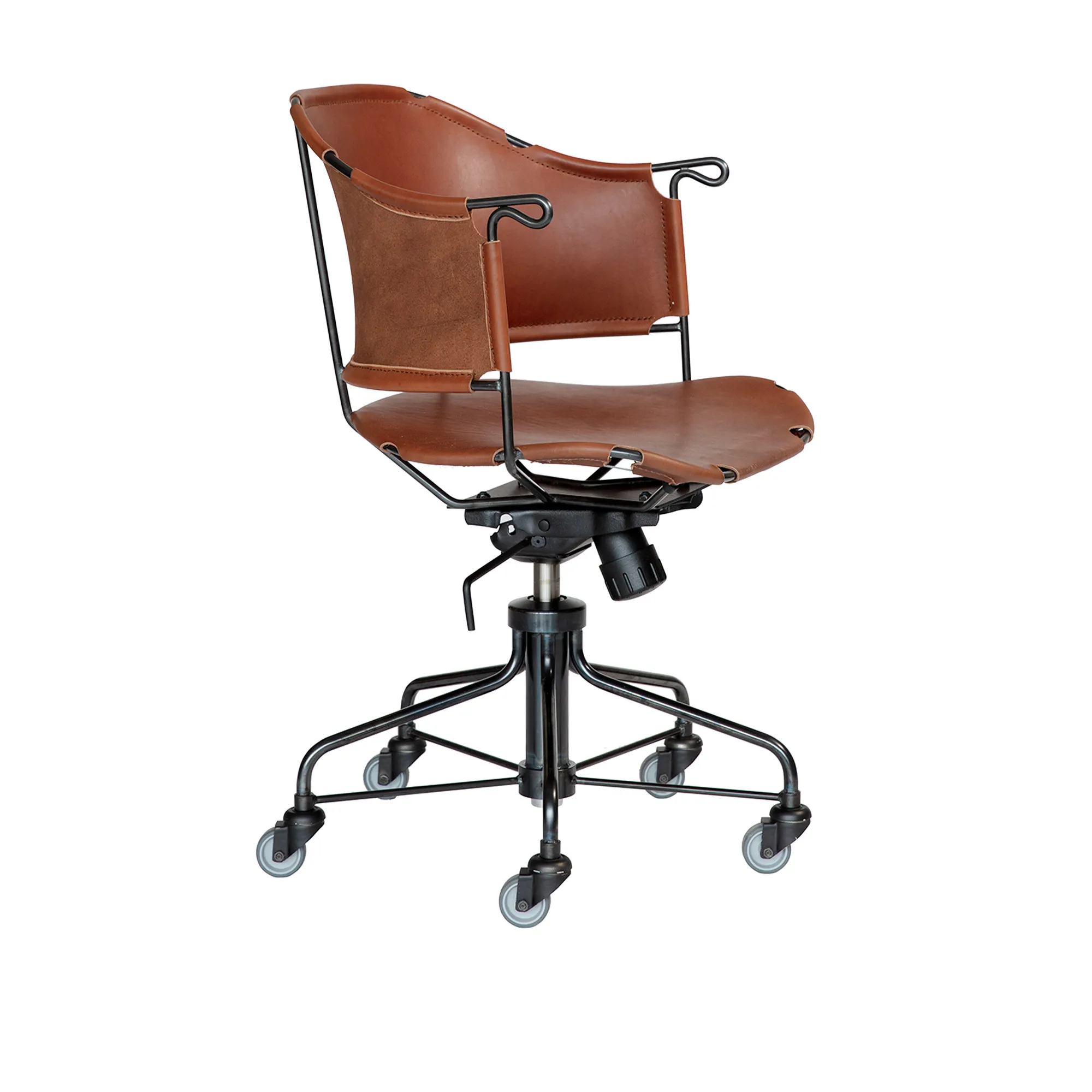 Sheriff Office Chair Black - 6