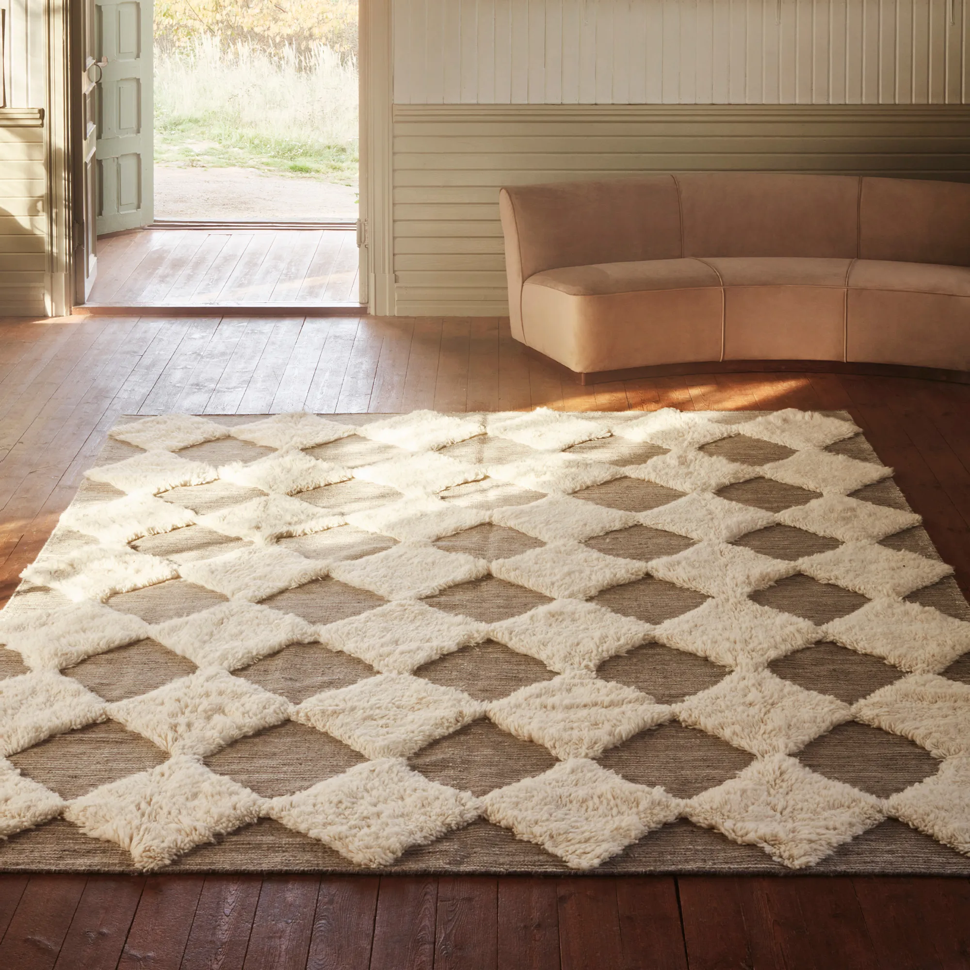 Dusty Deco Rug Sample - 4