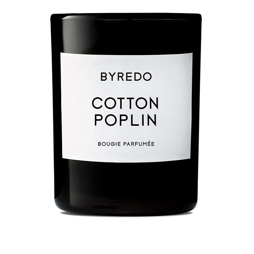 Cotton Poplin Scented Candle