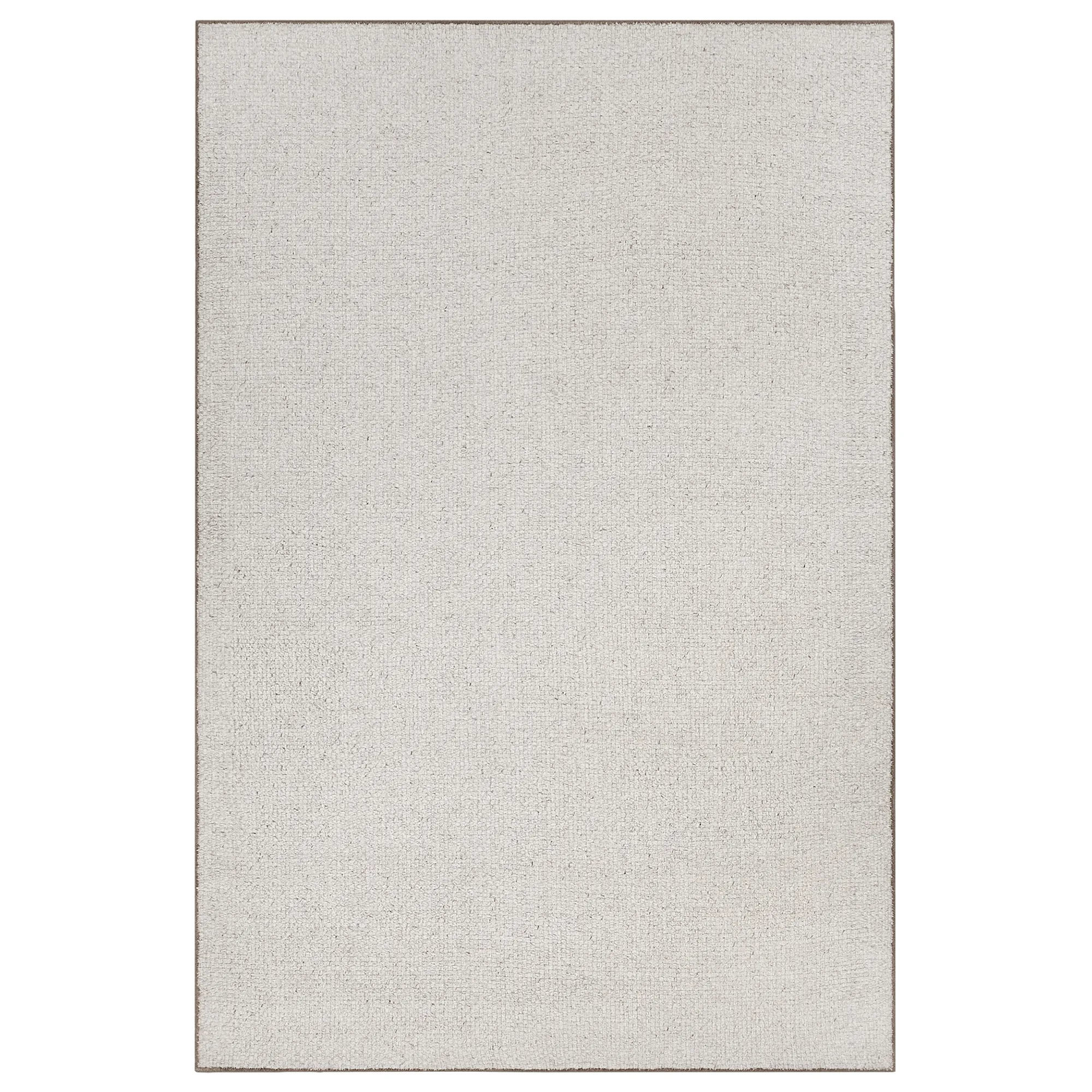 Zero Basket Gray Mix Wool Rug - 1