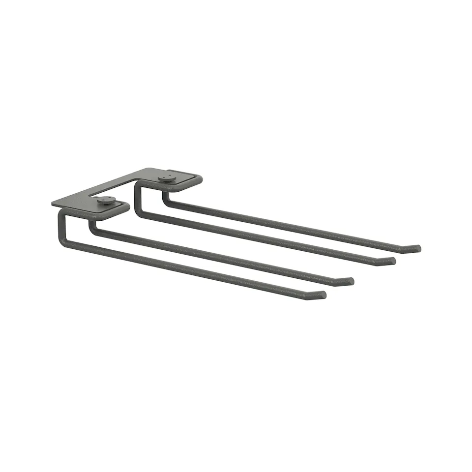 Glass pins 20cm 2-pack mörkgrey