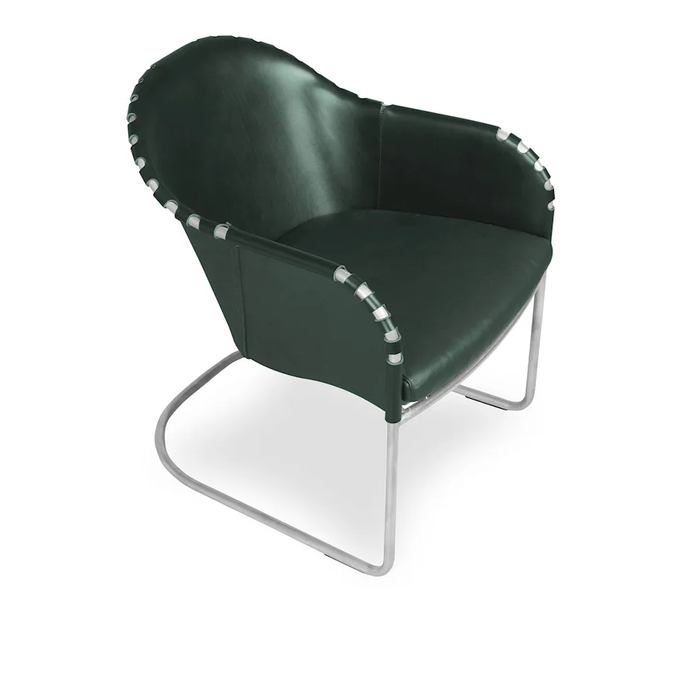 Ingo armchair Matt Chrome
