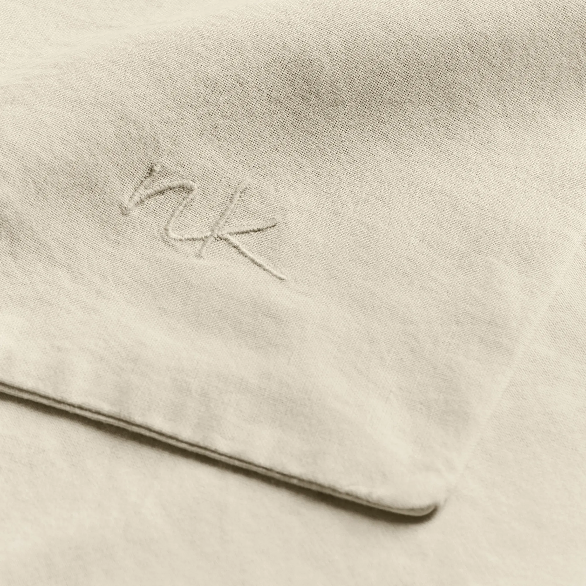 Linen Blend Pale Sand pudebetræk 2-pak - 5