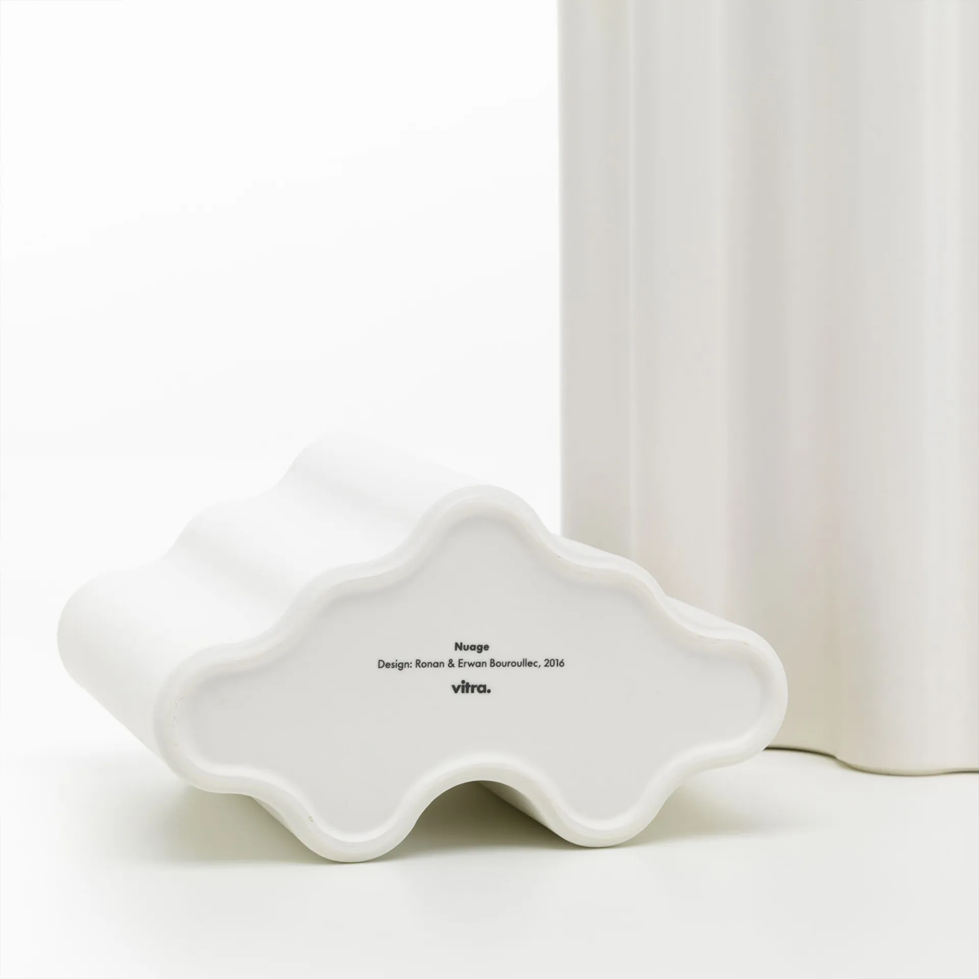 Nuage Céramique White Vase - Vitra - Ronan & Erwan Bouroullec - NO GA