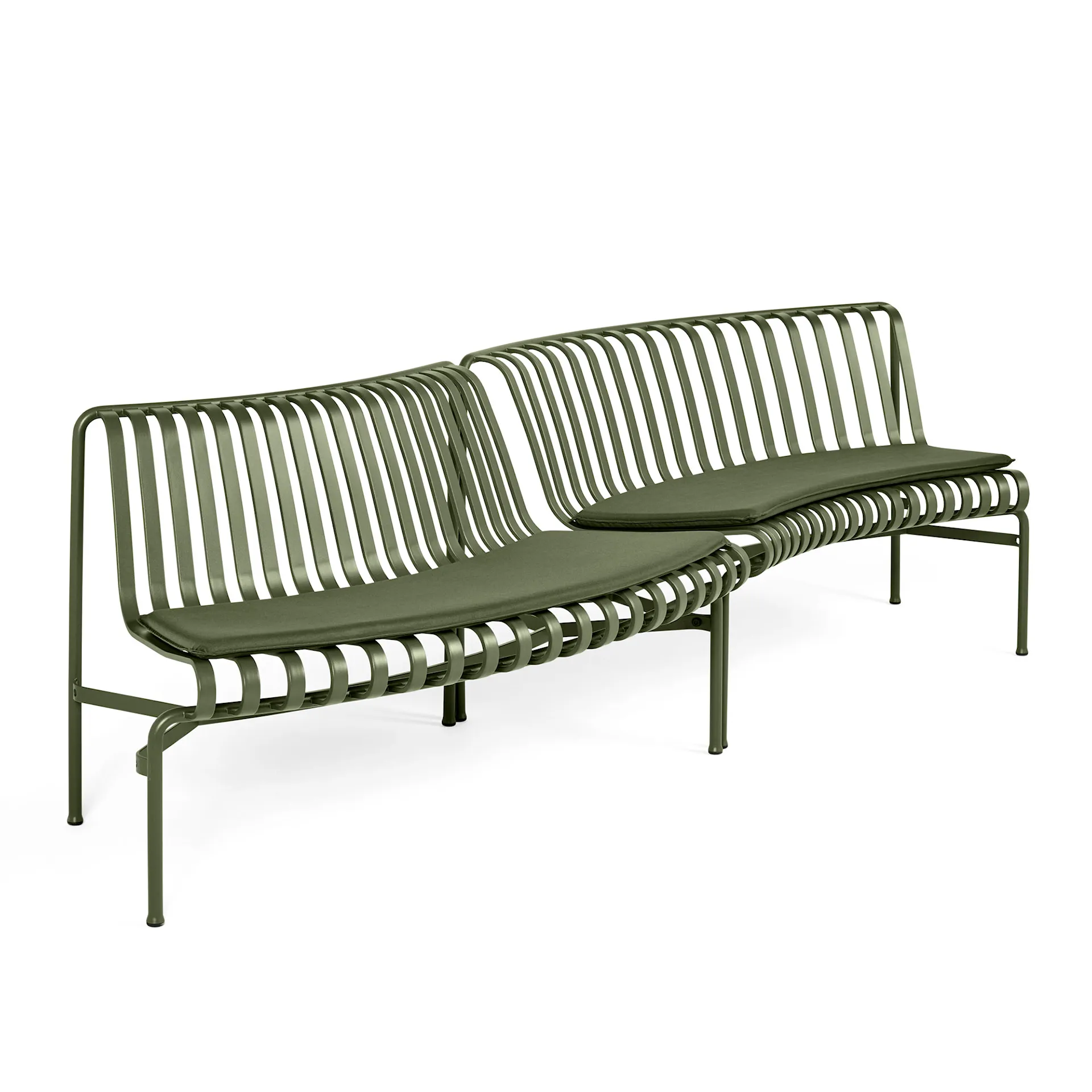 Palissade Park Dining Bench Cushion - Set of Two - HAY - Ronan & Erwan Bouroullec - NO GA