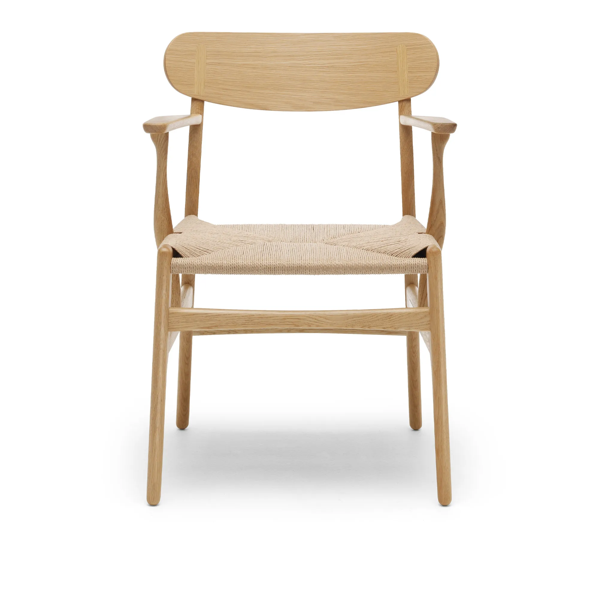 CH26 Armchair Natural Cord - 1