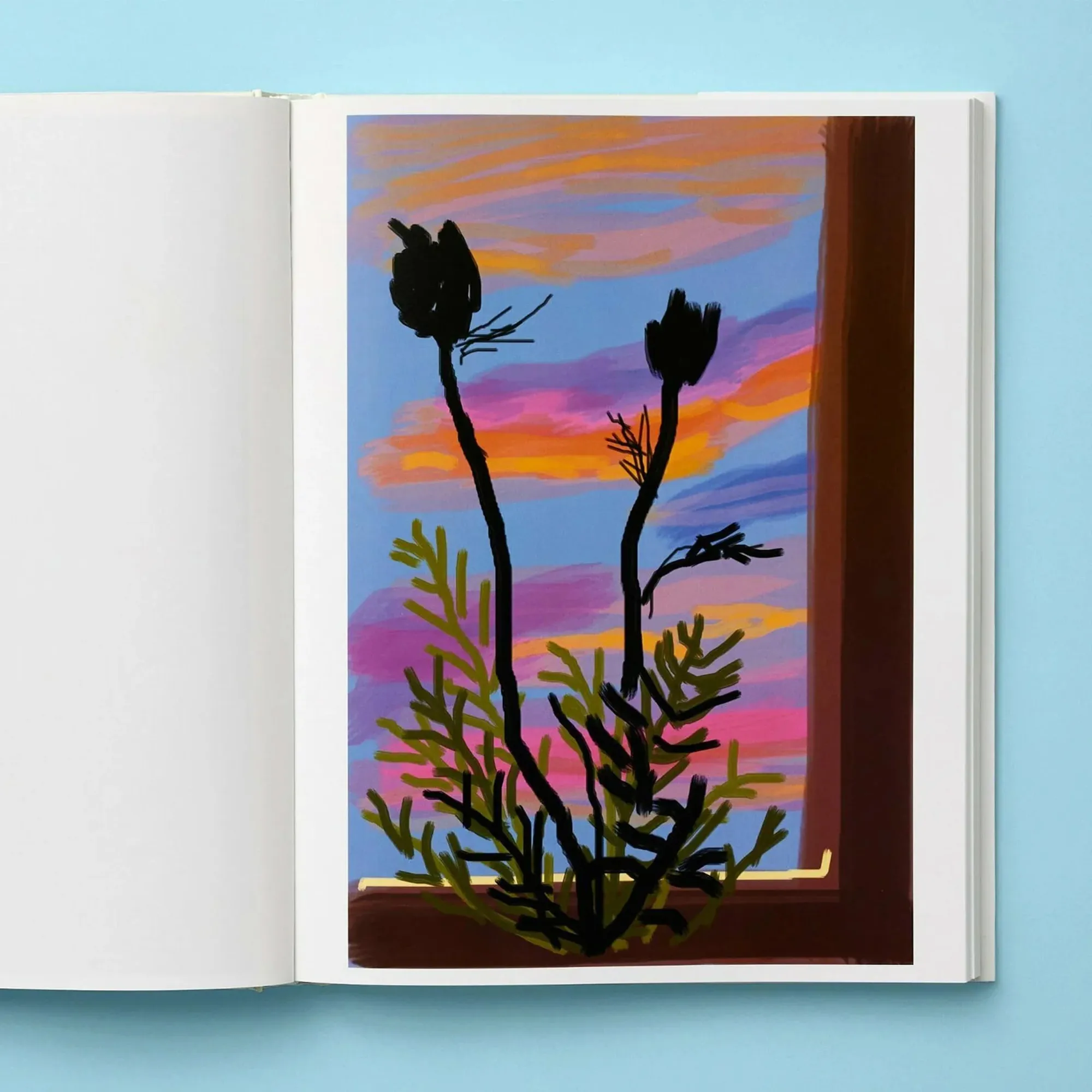 David Hockney. My Window taidekirja - 2