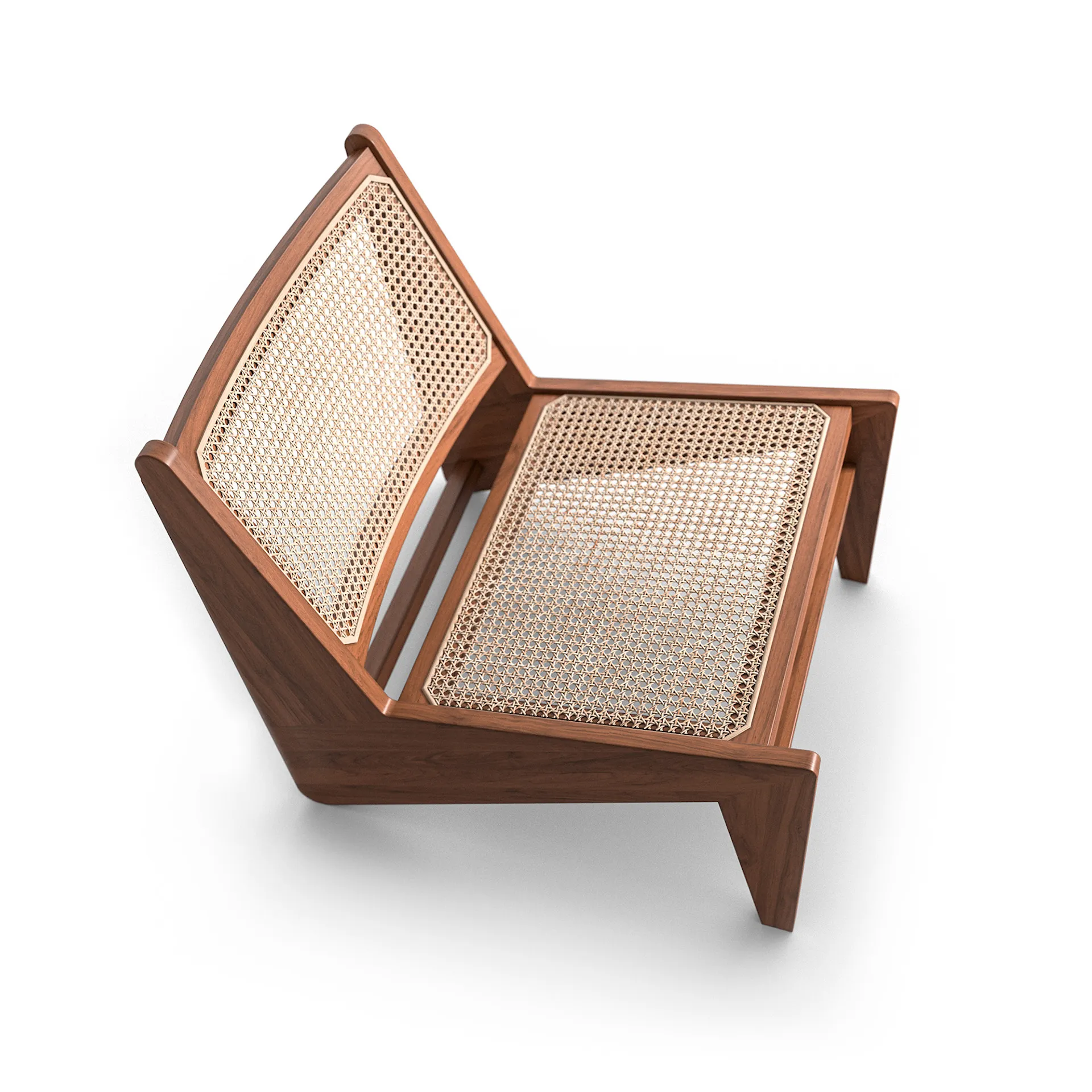 058 Kangaroo Uten Cushion - Cassina - Pierre Jeanneret - NO GA