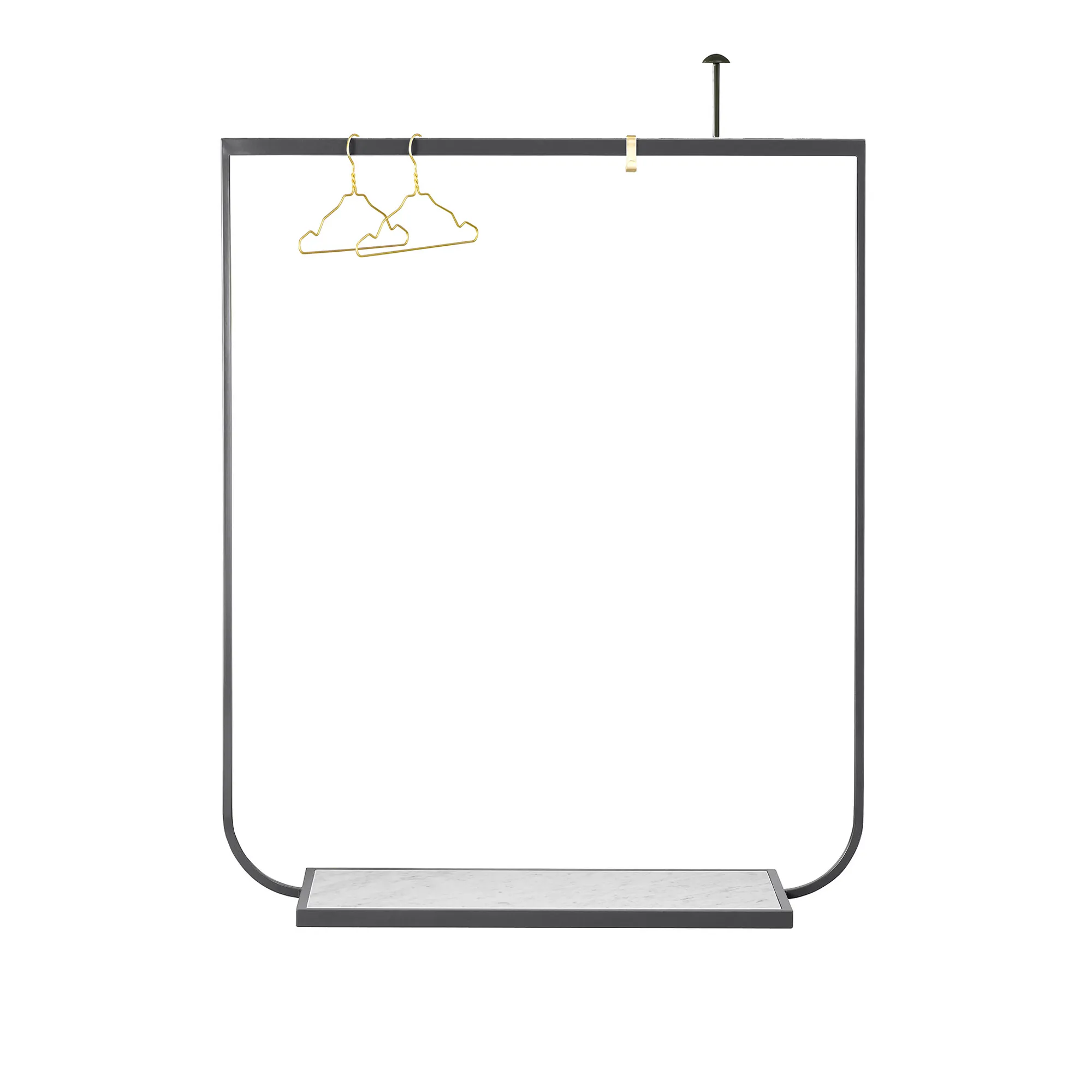 Tati Coat Rack Large Carrara Marble - 1