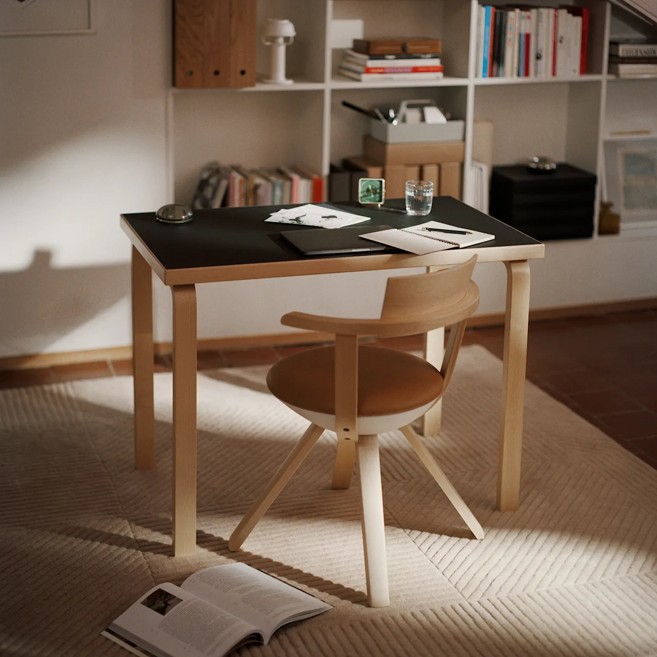 Aalto Table Rectangular 80B eettafel