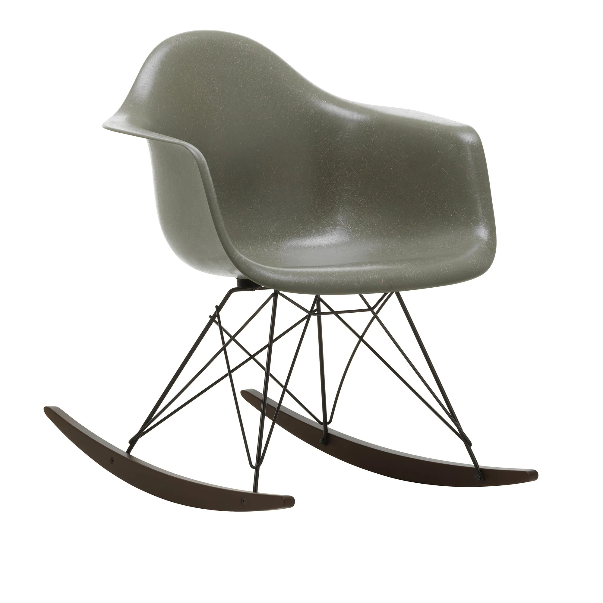 Eames Fiberglass Armchair RAR gyngestol - 1