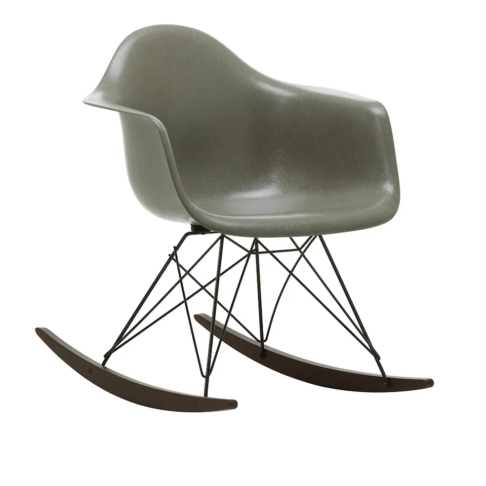 Eames Fiberglass Armchair RAR gyngestol