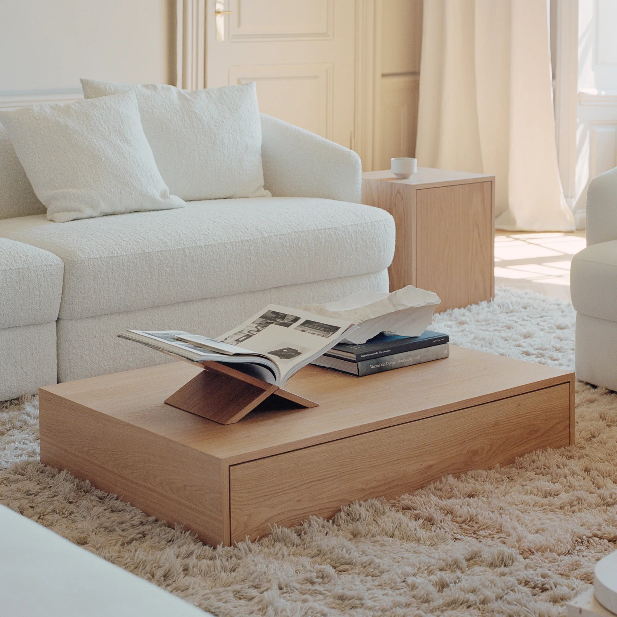 Mass Coffee Table Wide Drawer - 2