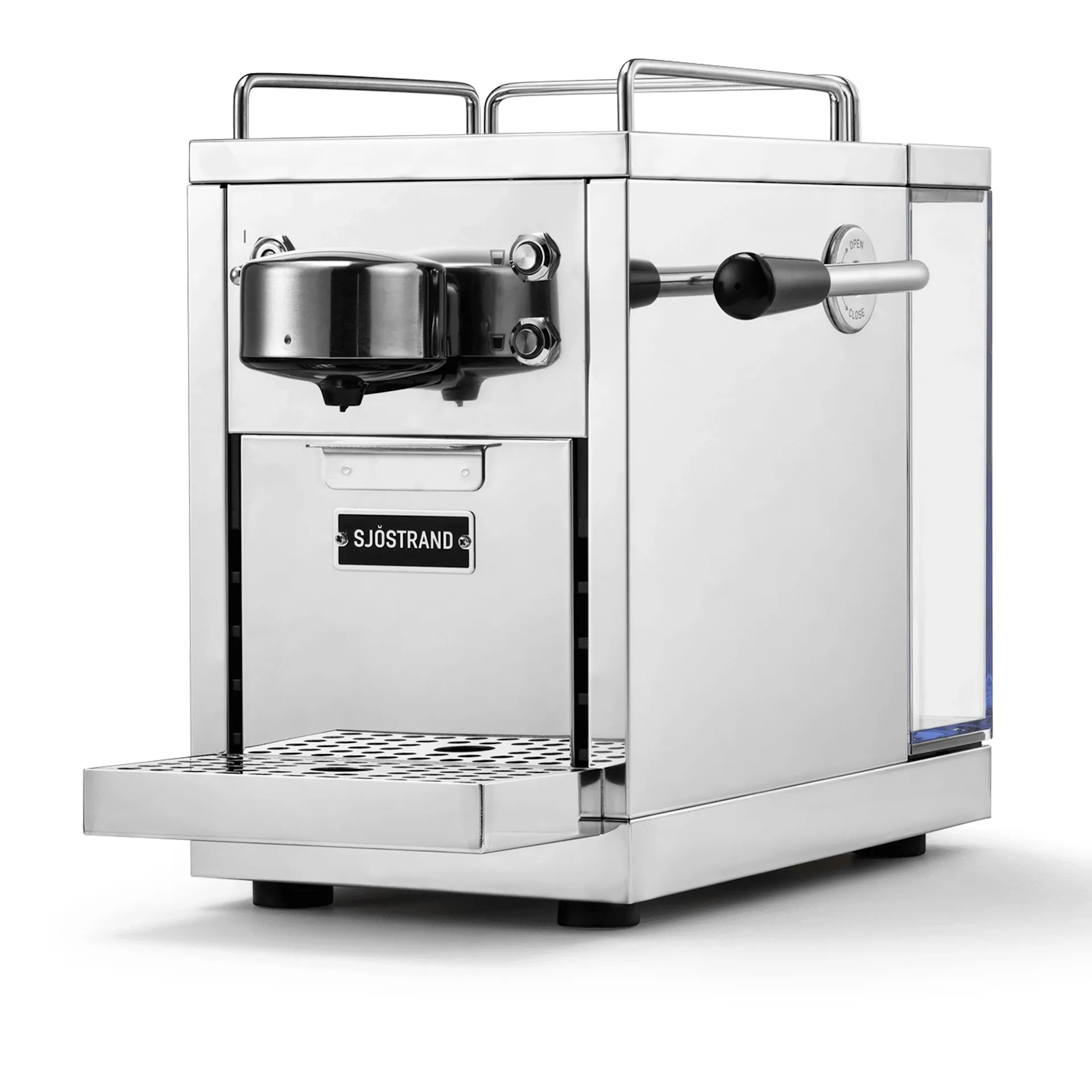 The Original Espresso Capusle Machine Stainless Steel + Coffee Capusles 100 pcs - Sjöstrand Coffee Concept - NO GA