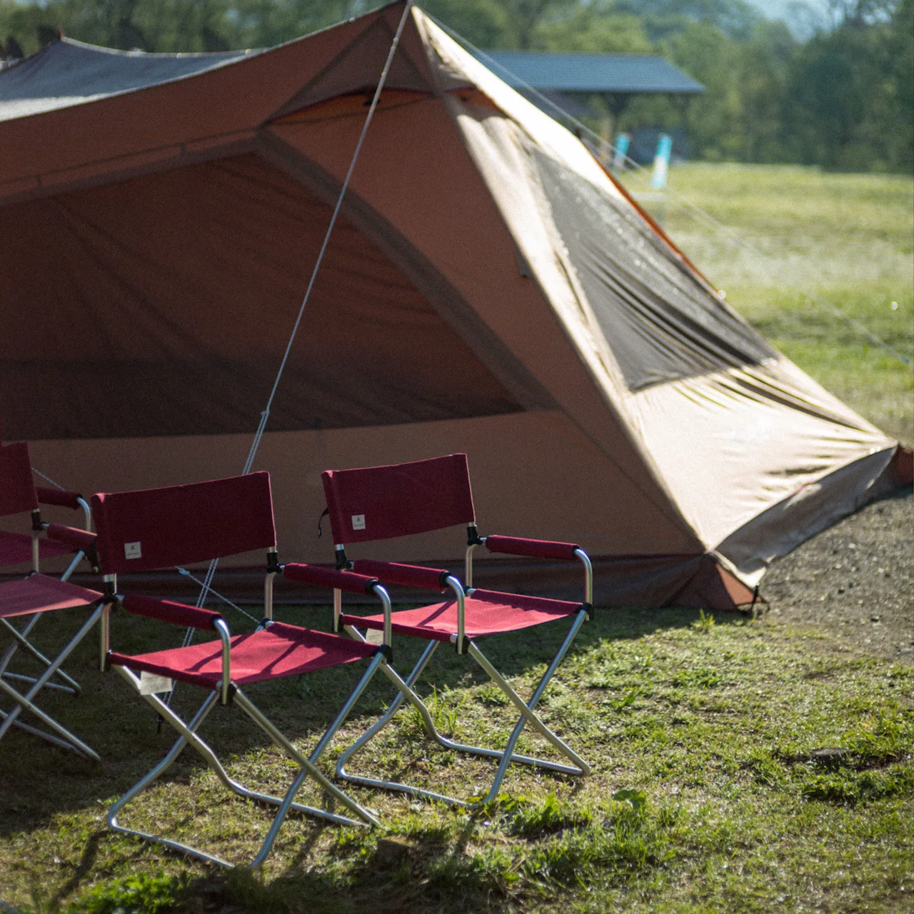 Folding Chair - Red