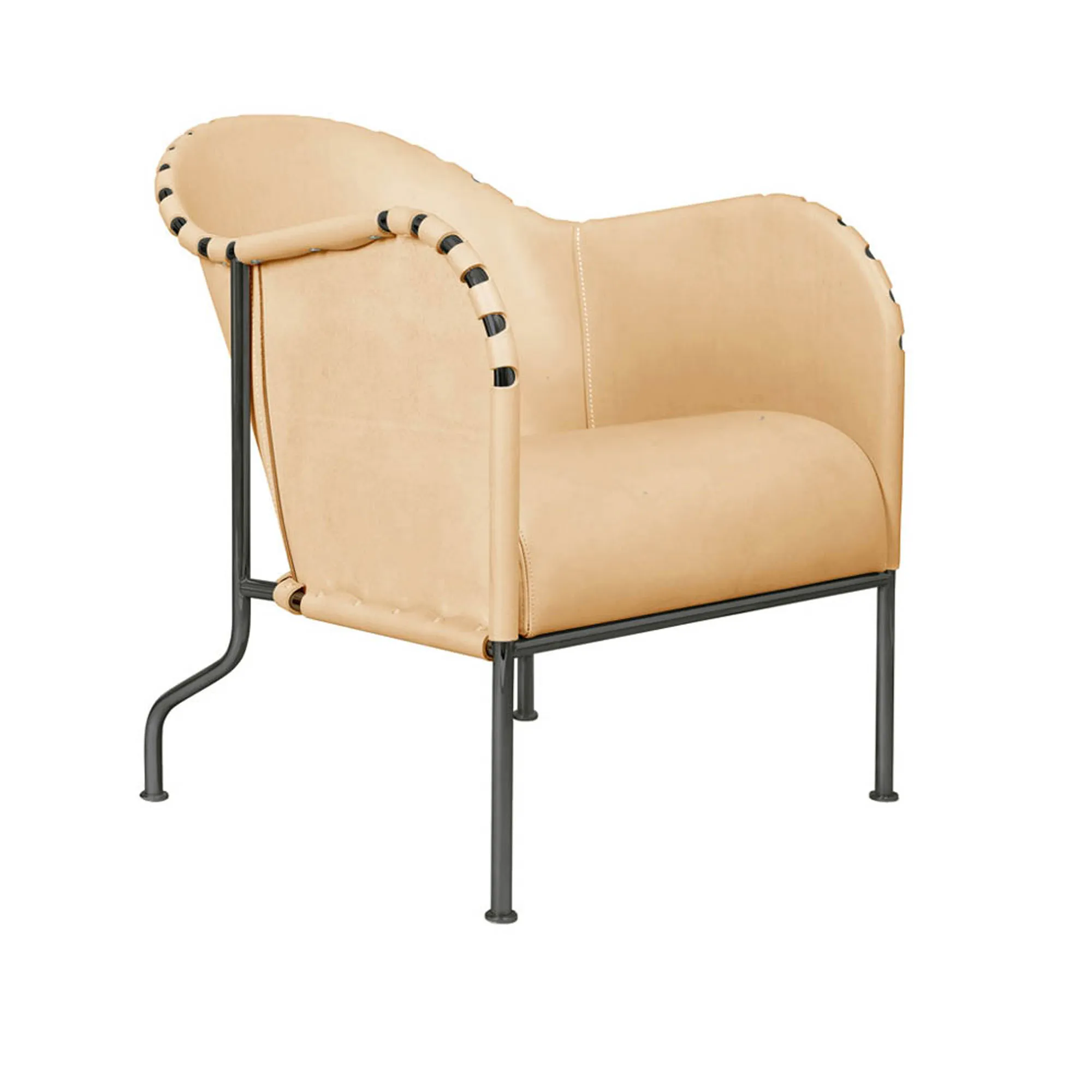 Bruno Armchair Black - 1